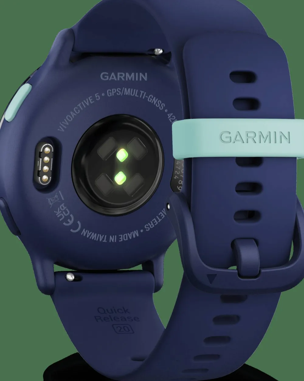 Best Garmin vivoactive 5 Captain Blue Cpt. Blue & Blue Metallic
