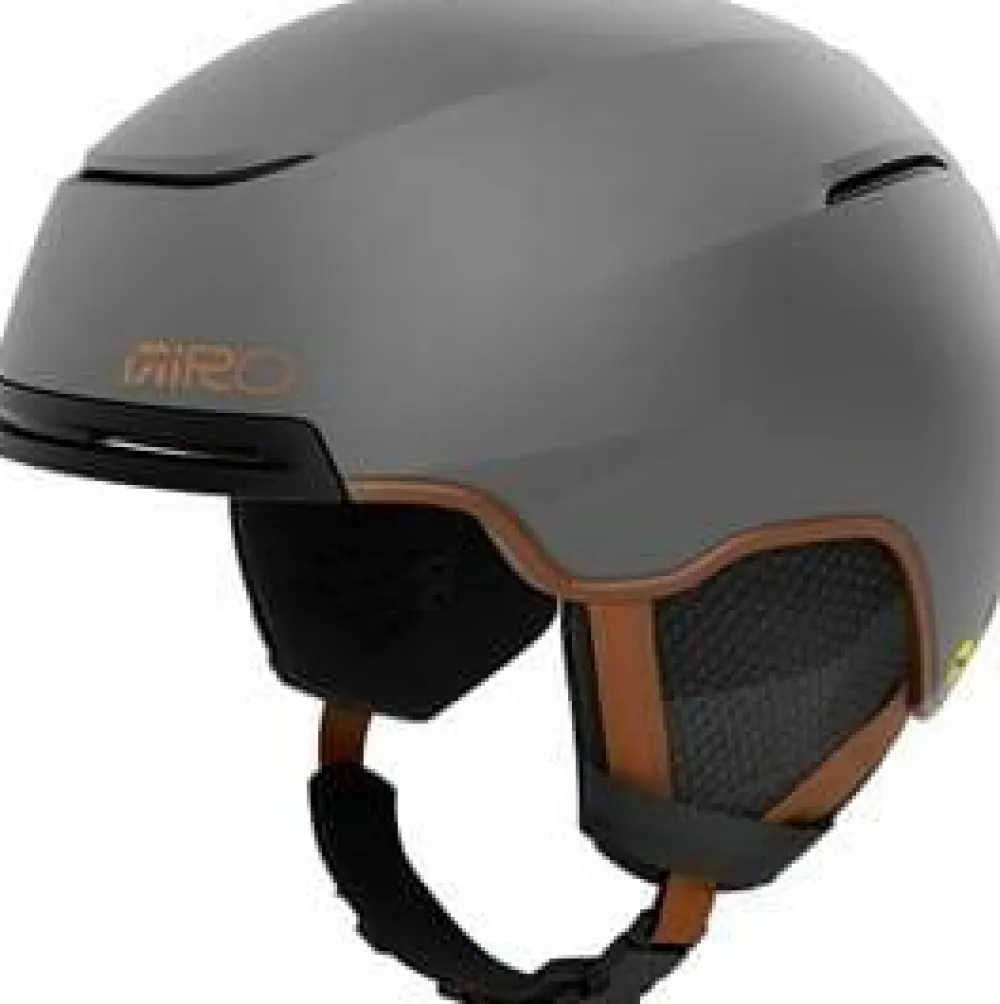 Best Giro Jackson Mips Mat Metallic Coal/Tan