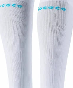 Discount Gococo Compression Calf Sleeves White