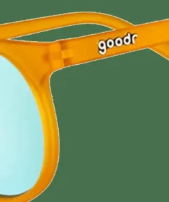 Clearance Goodr Sunglasses Freshly Baked Man Buns Dark Yellow