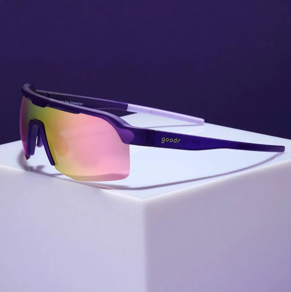 Sale Goodr Sunglasses Tentacle Tag Champion Purple