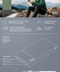 GP Batterier Powerbank M2+ 10000 mAh Green