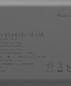 Clearance GP Batterier Powerbank Plus 5000 mAh Black