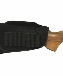 Best Grey Oak Buttplate Riser with Cartridge Holder Black