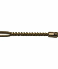Outlet Grey Oak Slotted Tips For Patches Brass