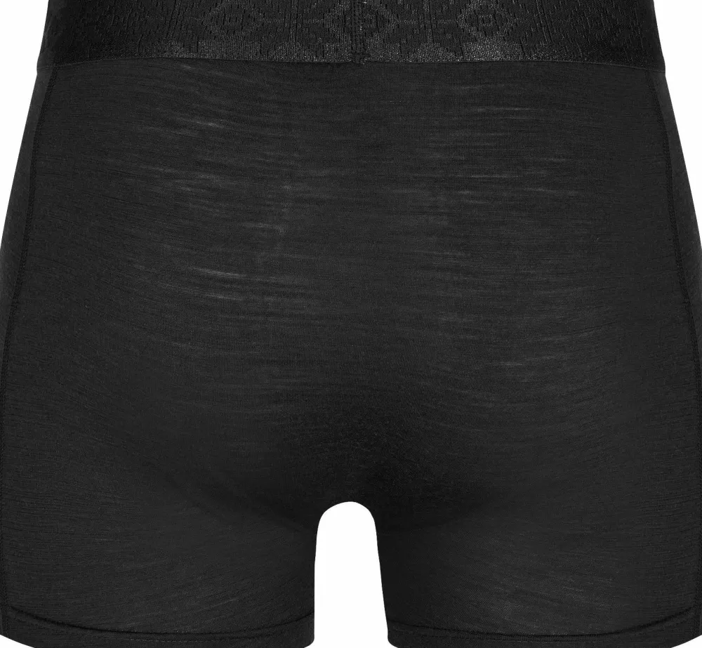 Clearance Gridarmor Men's Finse Merino Boxers Black beauty