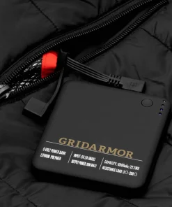 Hot Gridarmor Unisex Heat Vest Black