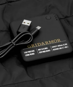Hot Gridarmor Unisex Heat Vest Black