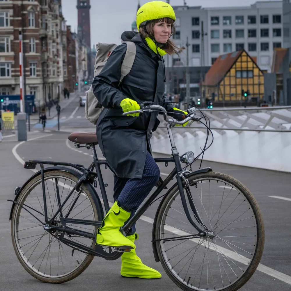 Hot Gripgrab DryFoot Waterproof Everyday 2 Overshoes Yellow Hi-Vis
