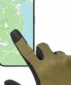 Clearance Gripgrab Explr Padded Full Finger Summer Gloves Olive Green