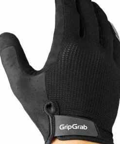 New Gripgrab Explr Padded Full Finger Summer Gloves Black