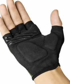 Hot Gripgrab Explr Padded Short Finger Summer Gloves Black