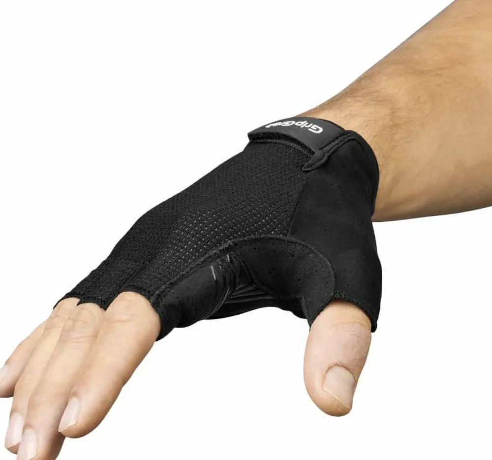 Hot Gripgrab Explr Padded Short Finger Summer Gloves Black