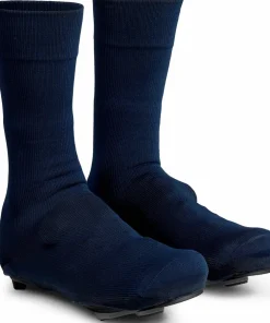 Outlet Gripgrab Flandrien Waterproof Knitted Road Shoe Covers Navy Blue
