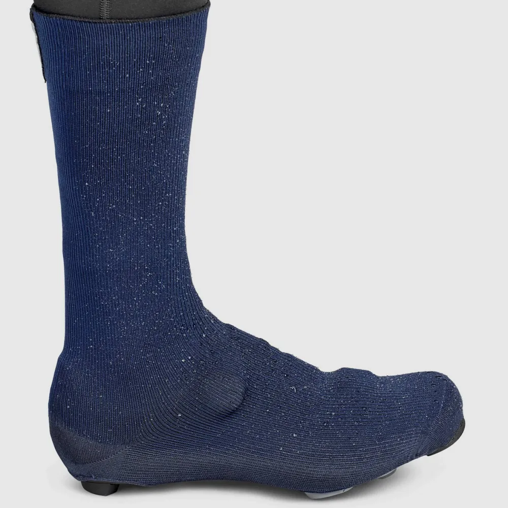 Outlet Gripgrab Flandrien Waterproof Knitted Road Shoe Covers Navy Blue