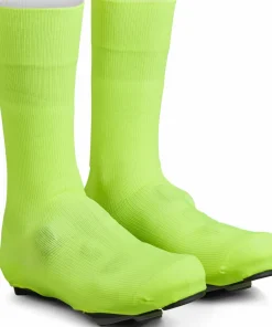 Best Gripgrab Flandrien Waterproof Knitted Road Shoe Covers Yellow Hi-Vis
