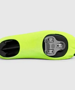 Best Gripgrab Flandrien Waterproof Knitted Road Shoe Covers Yellow Hi-Vis