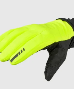 Outlet Gripgrab Hurricane 2 Windproof Spring-Autumn Gloves Yellow Hi-Vis
