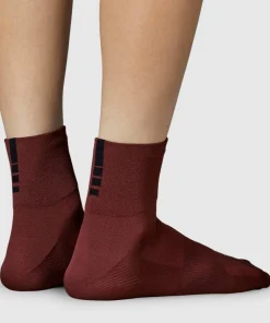 Hot Gripgrab Lightweight SL Short Summer Socks Dark Red