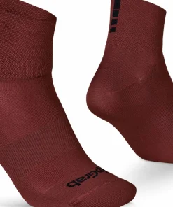 Hot Gripgrab Lightweight SL Short Summer Socks Dark Red