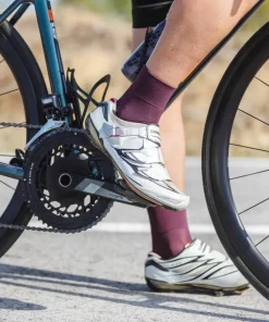 Hot Gripgrab Lightweight SL Short Summer Socks Dark Red