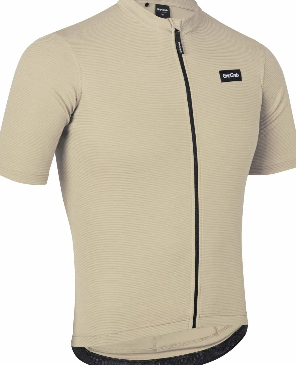 Gripgrab Men's EXPLR Merinotech Short Sleeve Jersey Beige