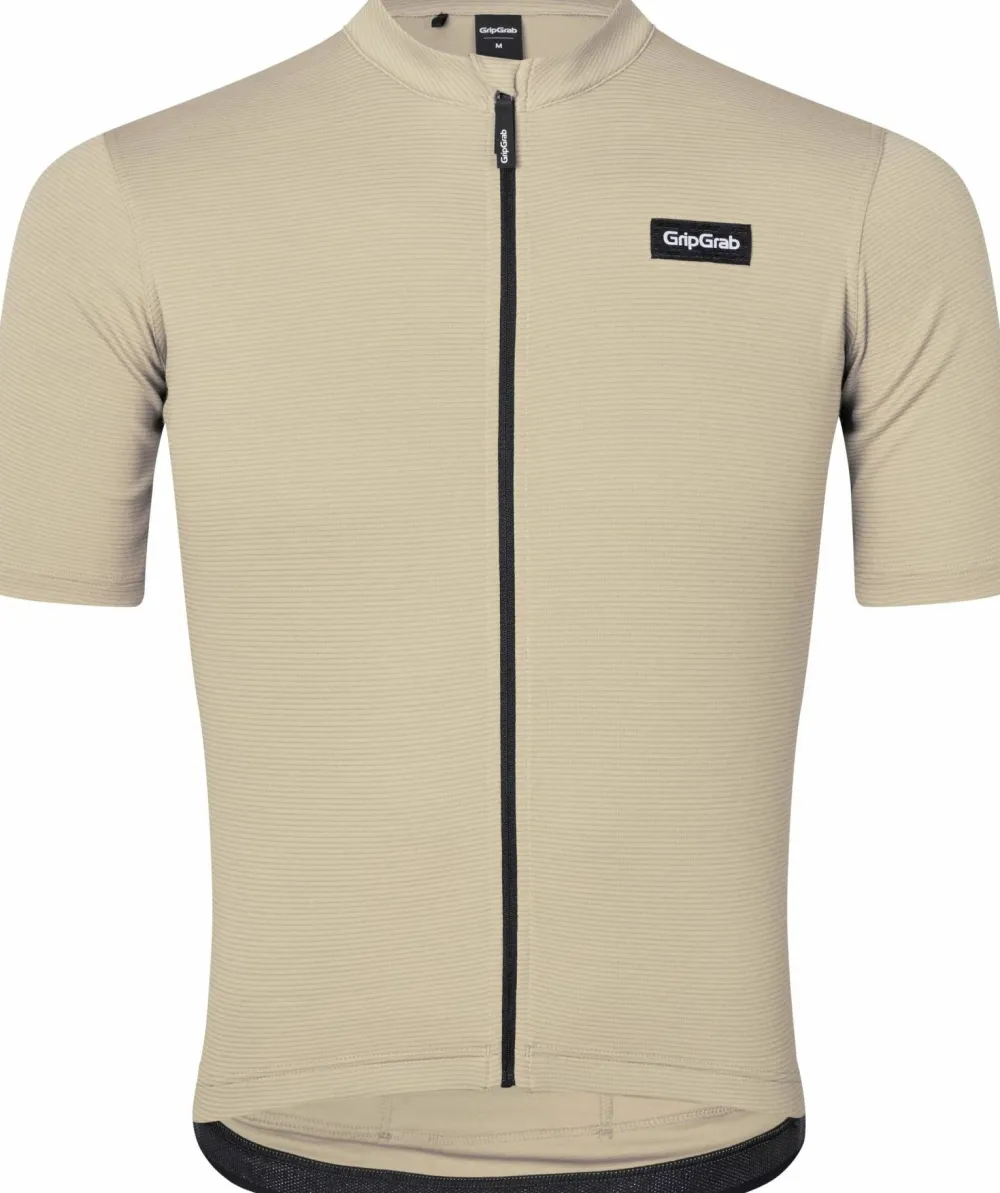 Gripgrab Men's EXPLR Merinotech Short Sleeve Jersey Beige