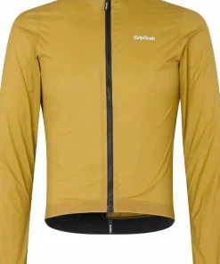Gripgrab Men's Pacr Windproof Lightweight Jacket Mustard Yellow