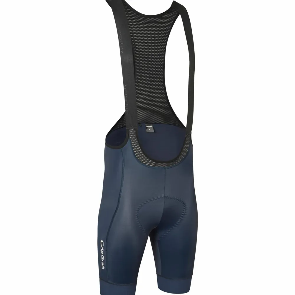 New Gripgrab Men's PACR Bib Shorts Navy Blue