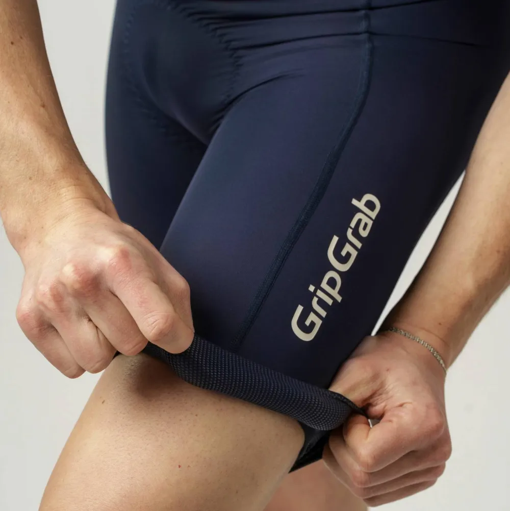New Gripgrab Men's PACR Bib Shorts Navy Blue