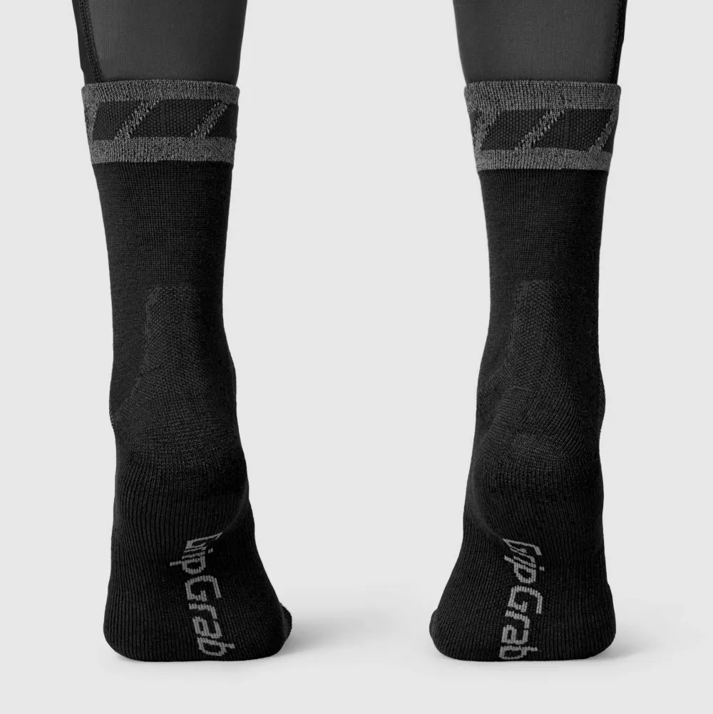 Online Gripgrab Merino Winter Sock Black