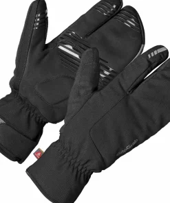 Best Gripgrab Nordic 2 Windproof Deep Winter Lobster Gloves Black