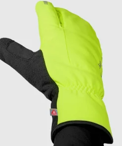 Online Gripgrab Nordic 2 Windproof Deep Winter Lobster Gloves Yellow Hi-Vis