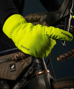 Online Gripgrab Nordic 2 Windproof Deep Winter Lobster Gloves Yellow Hi-Vis