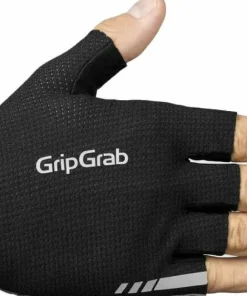 New Gripgrab Pacr Insidegrip™ Short Finger Summer Gloves Black