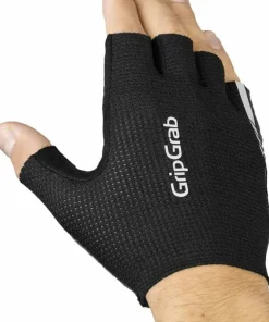New Gripgrab Pacr Insidegrip™ Short Finger Summer Gloves Black