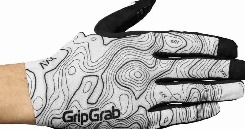 Best Gripgrab Rebel Full Finger Summer Gloves White