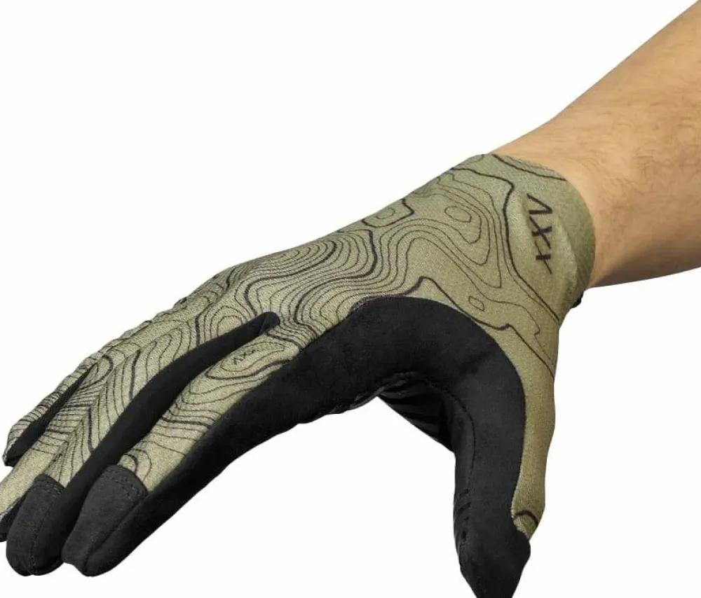 Clearance Gripgrab Rebel Full Finger Summer Gloves Olive Green