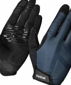Online Gripgrab Ride Lite Padded Full Finger Summer Gloves Navy Blue