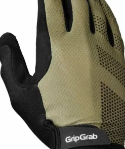 Online Gripgrab Ride Lite Padded Full Finger Summer Gloves Olive Green