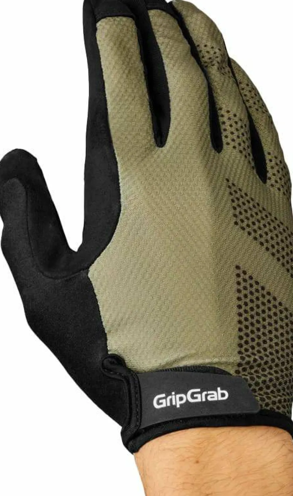 Online Gripgrab Ride Lite Padded Full Finger Summer Gloves Olive Green