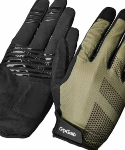 Online Gripgrab Ride Lite Padded Full Finger Summer Gloves Olive Green