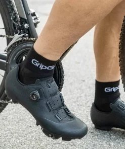 Online Gripgrab RIDE Low Cut Socks 3-Pack Black