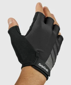 Clearance Gripgrab Ride RC Lite Padded Short Finger Summer Gloves Black