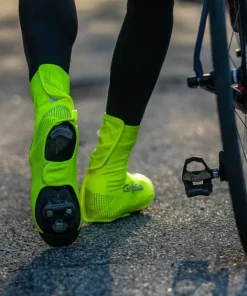 Outlet Gripgrab Ride Waterproof Hi-Vis Shoe Cover Yellow Hi-Vis
