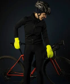 Discount Gripgrab Ride Windproof Deep Winter Lobster Gloves Yellow Hi-Vis