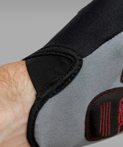 Outlet Gripgrab Shark Padded Full Finger Glove White