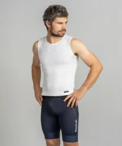 Discount Gripgrab Unisex PACR Ultralight Seamless Sleeveless Base Layer White