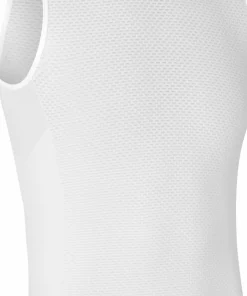 Discount Gripgrab Unisex PACR Ultralight Seamless Sleeveless Base Layer White