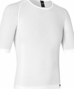New Gripgrab Unisex PACR Ultralight Seamless Short Sleeve Base Layer White